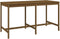 vidaXL Tuintafel 203,5x90x110 cm massief grenenhout honingbruin