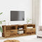 vidaXL - Tv-meubel - 150x33,5x45 - cm - bewerkt - hout - oud - houtkleurig