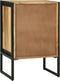 vidaXL - Highboard - 50x35x75 - cm - Massief - Acaciahout