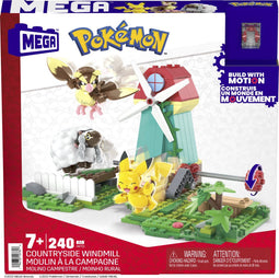 MEGA Pokémon Windmolen - 240 blokken - Bouwstenen