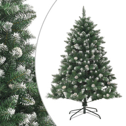 vidaXL - Kunstkerstboom - met - standaard - 120 - cm - PVC