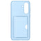 Samsung Galaxy A56 5G - Card Slot Case - Ruimte voor 1 pasje - Blauw