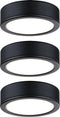 Paulmann Pukk - LED Onderbouwverlichting 3x3,5W 65mm 300lm - Zwart (3 stuks)