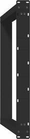 vidaXL - Eettafelpoten - 2 - st - U-vormig - 70x(72-73) - cm - staal - zwart