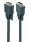Gembird DVI-D/DVI-D - DVI-kabel 1.8m - Extra lange bevestigingsschroeven - Zwart