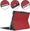 imoshion Trifold Bookcase - Geschikt voor Microsoft Surface Pro 11 / 10 / 9 - Auto-wake functie - Rood