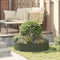 vidaXL - Tuinplanten - 5 - stuks - Olijfgroen - 80x80x20 - cm - Staal