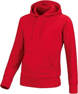 Jako Team Sweater Met Kap Dames - Rood | Maat: 40