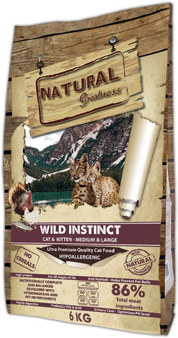 Natural Greatness - Wild Instinct Kattenvoer