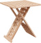 vidaXL - Opvouwbare - Salontafel - 33x33x40,5 - cm - Massief - Hout - Walnoot