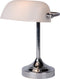 Lucide BANKER - Bureaulamp - 1xE14 - Kantelbaar - Chroom