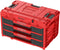 Qbrick System - ONE Drawer 3 Gereedschapskist 2.0 - 3 lades 27 L Rood Ultra HD