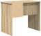 vidaXL - Bureau - met - Opbergruimte - in - Sonoma - Eik - - - 90 - x - 49,5 - x - 75 - cm - - - Engineered - hout