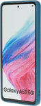 Mobiparts Silicone Cover - Samsung Galaxy A53 (2022) 5G - Soft-touch - Blueberry Blue