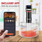 VAIVE Sous Vide Stick - Smart Slowcooker - Wi-Fi en App - Zwart Zilver