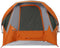 vidaXL - Tent - 4-persoons - waterdicht - grijs - en - oranje