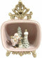 Kerstversiering DKD Home Decor Hars (10 x 5,5 x 13 cm) (4 Stuks)