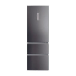 Haier HTW5618CNMP - Koelvriescombinatie - No frost - Zilver