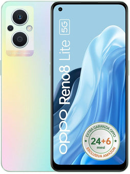 OPPO Reno8 Lite - 5G Smartphone - 6,4" AMOLED - 128GB - Rainbow Spectrum