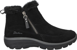 Skechers Easy Going - Veterboots - Gevoerde warme voering - Zwart