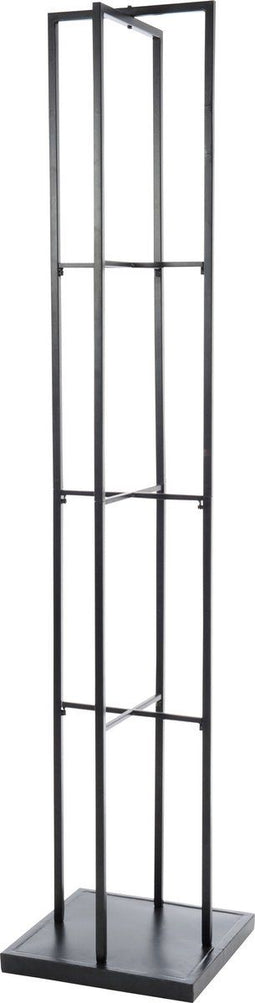 J-Line kussenrek - metaal - zwart