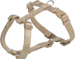 Trixie tuig voor hond premium h-tuig voor hond zand taupe 52-75x2 cm