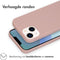 iMoshion Hoesje Geschikt voor iPhone 14 Hoesje Siliconen - iMoshion Color Backcover - lichtroze