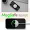 Spigen ACS04946 - iPhone 14 Plus - Soft case - Vegan leer - MagSafe - Zwart