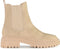 POSH by Poelman Lot - Dames Chelsea Laarzen - Elastieken inzet - Beige - Maat 36