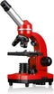 Bresser Junior Biolux SEL - Studenten Microscoop - Barlow Zoom Systeem LED verlichting - Rood