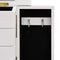 vidaXL - Sieradenkastje - met - spiegel - 25x13,5x34 - cm - MDF