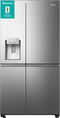 Hisense RS818N4TIE - Amerikaanse koelkast - IJs & Water dispenser - RVS