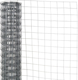 Nature - Verzinkt staal gaas - 0,5 x 2,5m - 25 x 25mm mazen - Grijs
