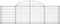 vidaXL - Schanskorven - 4 - st - gewelfd - 200x30x60/80 - cm - gegalvaniseerd - ijzer