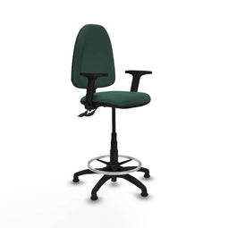 Piqueras y Crespo B2D01RT - Bureaustoel - Hoogteverstelbaar met armleuning - Groen