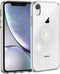 iMoshion Hoesje Geschikt voor iPhone Xr Hoesje Siliconen - iMoshion Design hoesje - Wit / Transparant / Dandelion