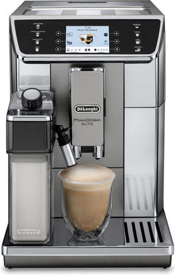 De'Longhi PrimaDonna Elite ECAM 650.55.MS - Volautomatische espressomachine - Melksysteem met AutoClean - RVS