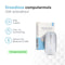 Trendfield Draadloze Muis - Oplaadbare Ergonomische Muis met Stille Klik - Bluetooth - Zilver