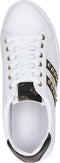 Guess Relka - Dames Sneakers - Imitatieleer met studs - Wit - Maat 37