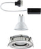 Paulmann Nova Plus - LED-inbouwlamp - zwenkbaar IP65 30° GU10 7W 460lm 2700K Staal geborsteld