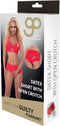 Guilty Pleasure GP Datex Short Met Open Kruis - Rood