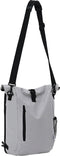 vidaXL - Fietstas - voor - Bagagedrager - 20 - L - Grijs - 31x13x58 - cm