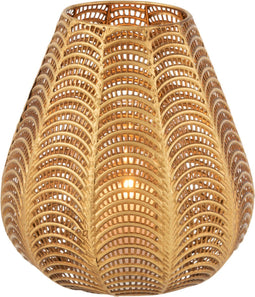 J-Line windlicht Gala - ijzer - goud - small