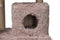 Beeztees Duco - Krabpaal - 4 ligplekken - Taupe