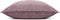 Zohome Kussensloop Lino - Kussenhoes van 60x70 cm - 1 stuk - 100% Katoen - Rood