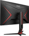 AOC 27G2ZN3/BK - Gaming Monitor - 27 inch FHD 280 Hz 1 ms - Rood Zwart