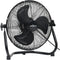 Vloerventilator 3 snelheden 100 W 55 cm zwart