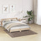 vidaXL - Shaggy - Tapijt - Hoge - Pool - Bruin - 160x160 - cm - PP