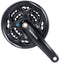 Shimano Altus M311 - Crankstel 7/8s 42-32-22t 170 mm - Zwart