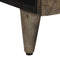 vidaXL - Salontafel - 80x54x40 - cm - massief - mangohout - lichtgrijs